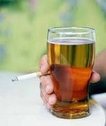 Курение повышает уязвимость к злоупотреблению алкоголем